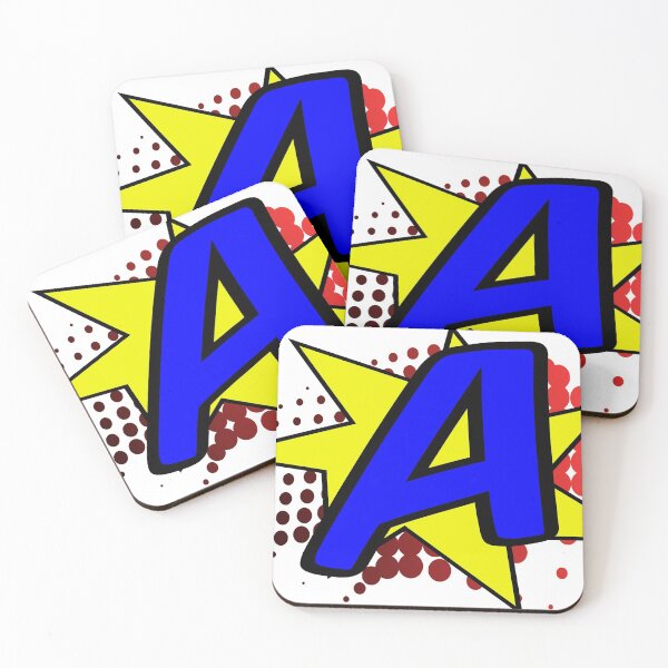 Item preview, Comic Initial A designed and sold by Triumphance.