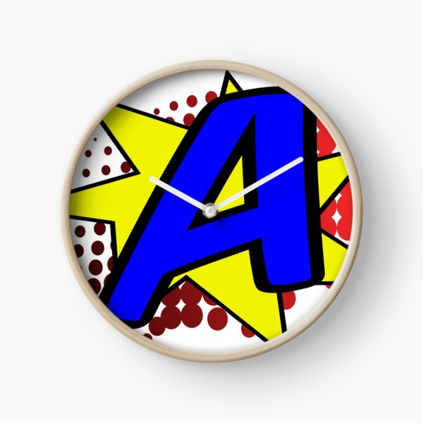 Item preview, Comic Initial A designed and sold by Triumphance.