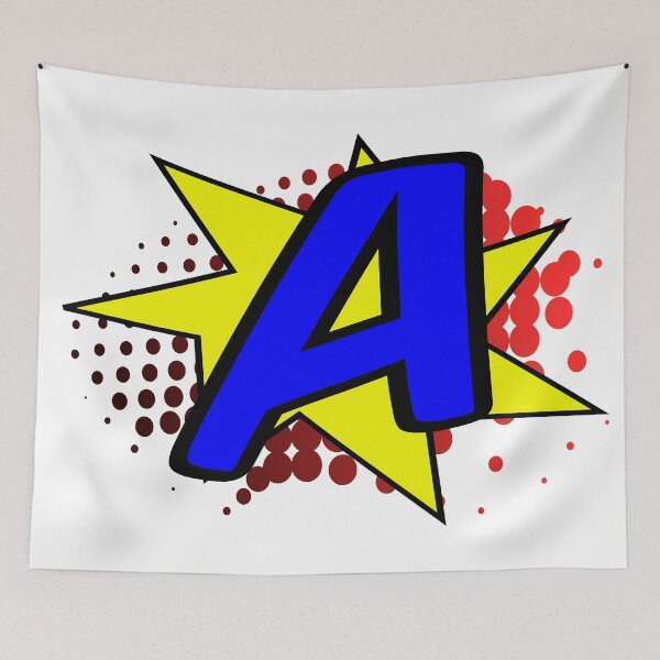 Item preview, Comic Initial A designed and sold by Triumphance.