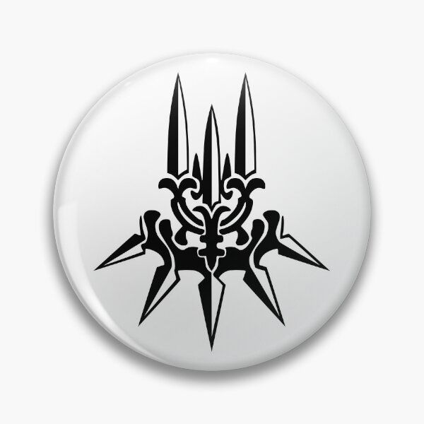 Item preview, YoRHa - Black Insignia - Corner print designed and sold by supanerd01.