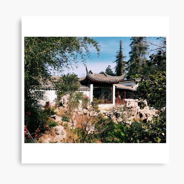 Huntington Botanical Garden California Canvas Print