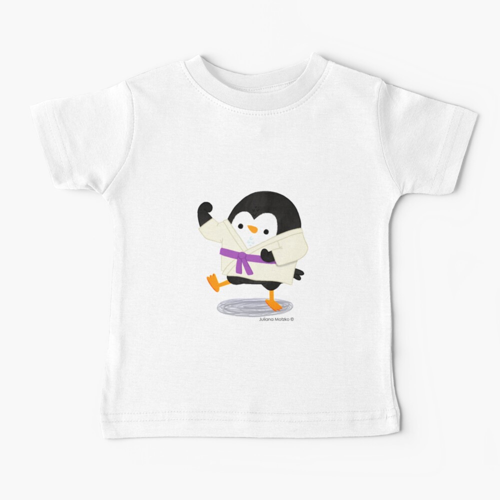 Karate Penguin 2 Baby T-Shirt