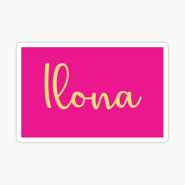Aperçu de l'œuvre Modèle "Ilona" Elle m'aime créée et vendue par broadwaycantdie.