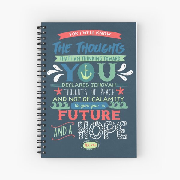 Jeremías 29:11 Cuaderno de espiral