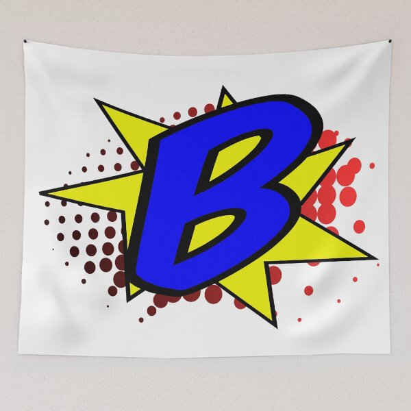 Item preview, Comic Initial B designed and sold by Triumphance.