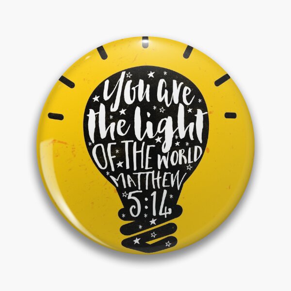 Item preview, You Are The Light of The World (Yellow) designed and sold by Paper Bee Gift Shop.