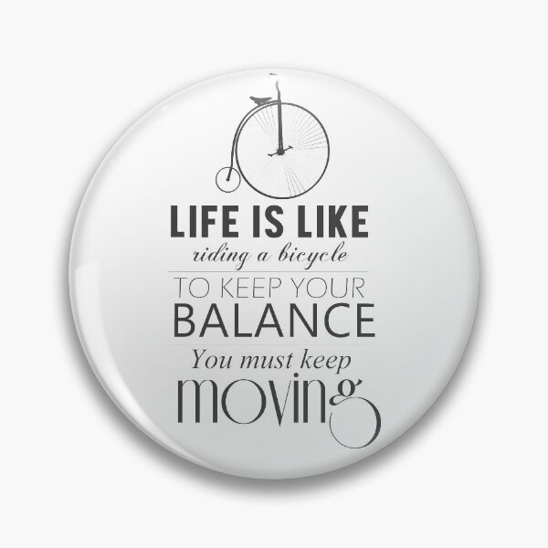 Item preview, Life is Like Riding a Bicycle designed and sold by Paper Bee Gift Shop.