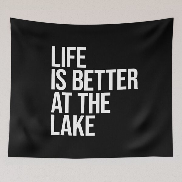 Item preview, Life is Better at The Lake: Women Lake Life Funny Saying designed and sold by AG-World00.