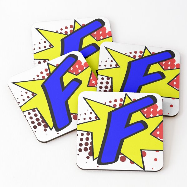 Item preview, Comic Initial F designed and sold by Triumphance.