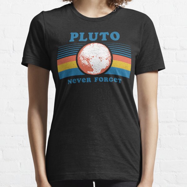 Pluto Never Forget Essential T-Shirt