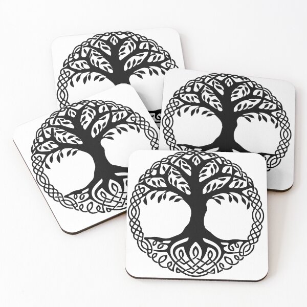 Item preview, Yggdrasil (Black) - Tree Of Life designed and sold by TBoxy.