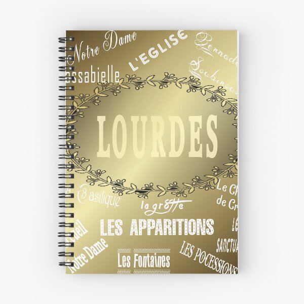 Item preview, Our Lady of Lourdes Virgin Mary France Saint designed and sold by hispanicworld.