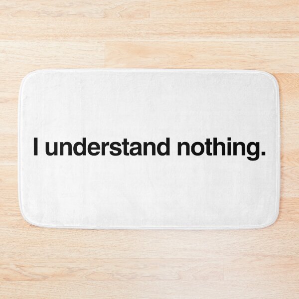 Item preview, i understand nothing. designed and sold by myheadisaprison.