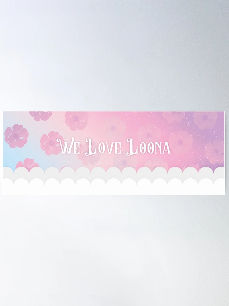 loona スローガン LOONA slogan (back)