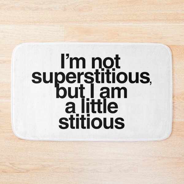 Item preview, a little stitious  designed and sold by myheadisaprison.