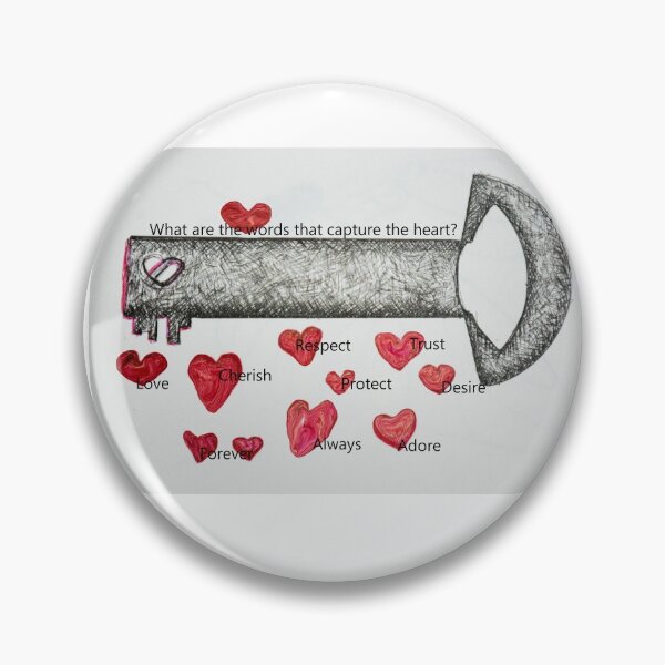 Item preview, what words capture the heart? designed and sold by MoreGoodArt.