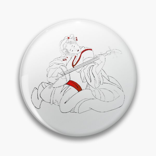 Item preview, Woman in Shamisen designed and sold by Gotoo.