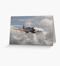 Spitfire - 145 Sqdn RAF Greeting Card