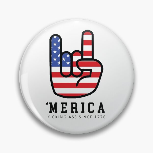 Item preview, 'Merica Kicking Ass Since 1776 designed and sold by kjanedesigns.