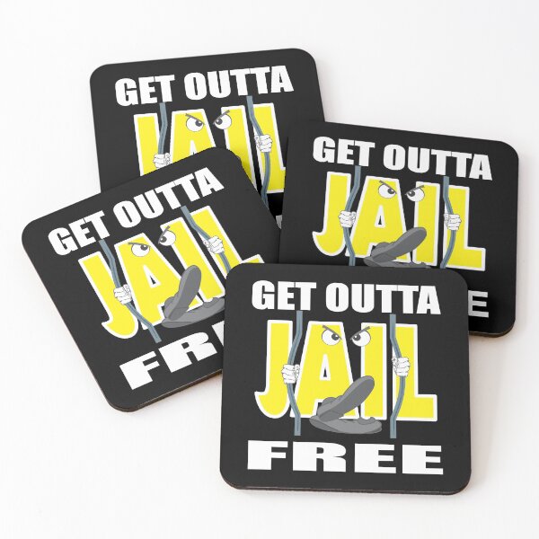 Item preview, Get Outta Jail Free designed and sold by dhajr.