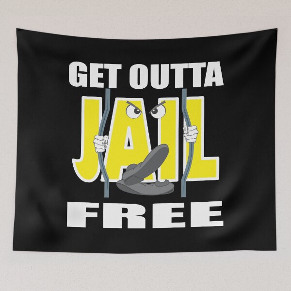 Item preview, Get Outta Jail Free designed and sold by dhajr.