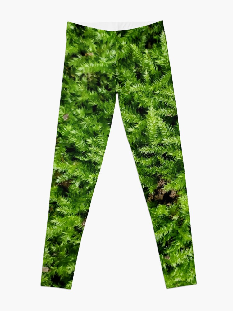 Thumbnail 3 of 5, Leggings, Moss cover Classy Camo designed and sold by dreamie09.