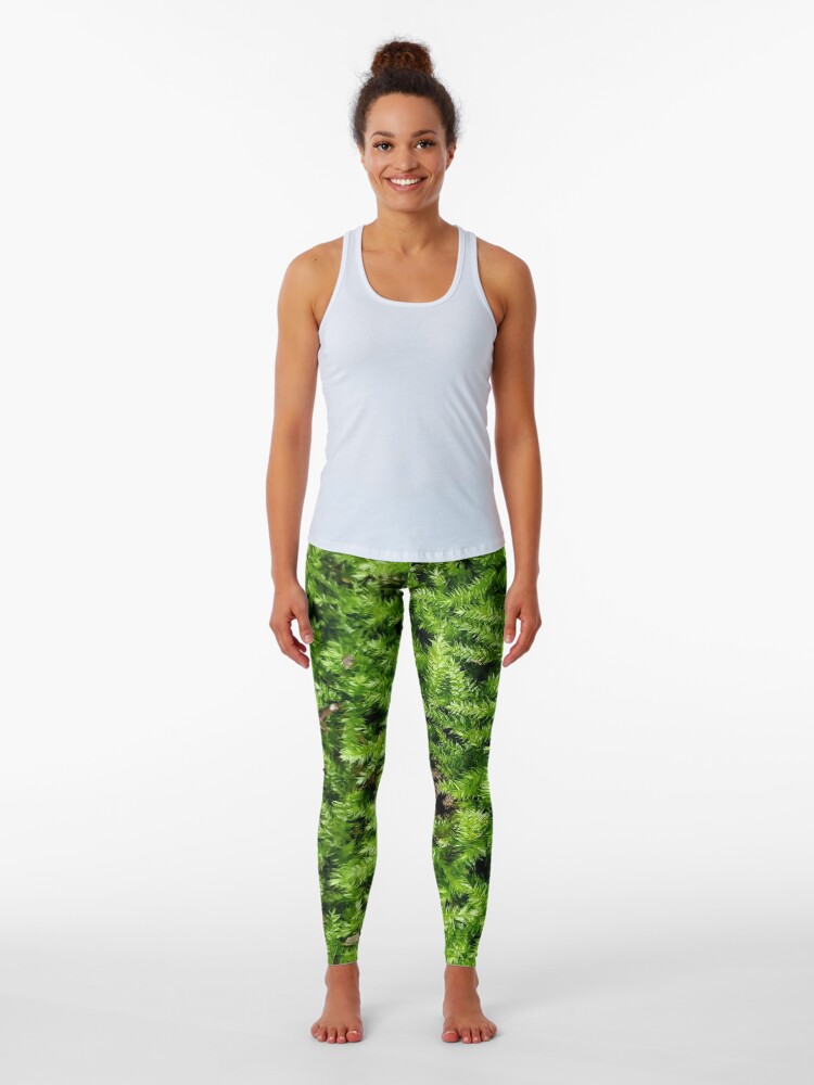 Thumbnail 1 of 5, Leggings, Moss cover Classy Camo designed and sold by dreamie09.