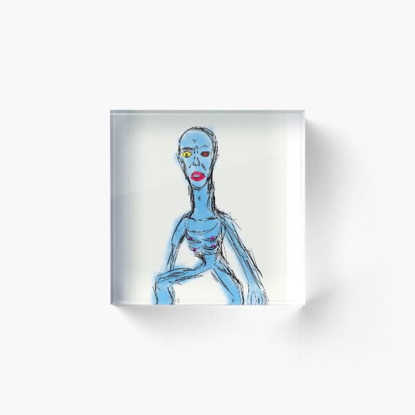 Ruby Tuesday Acrylic Block