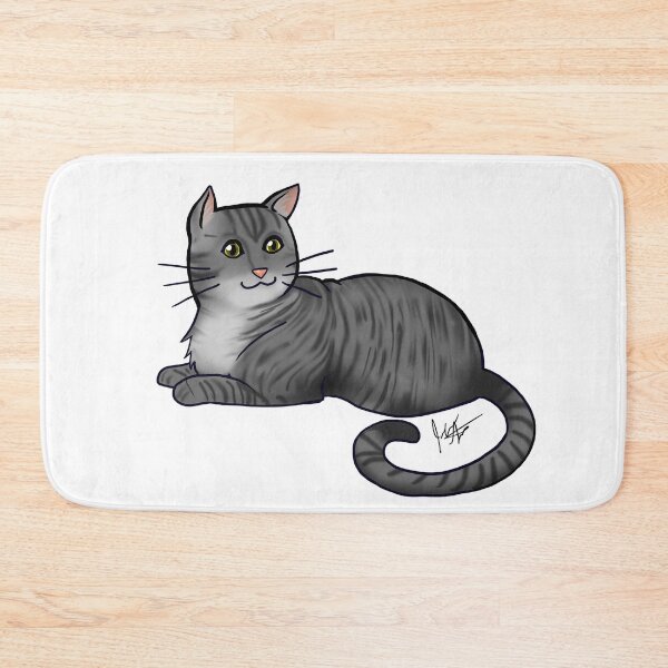 Item preview, Cat - American Shorthair - Dark Gray Tabby Cat designed and sold by Jennifer Stolzer.