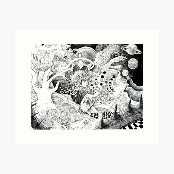 Temptation Art Print
