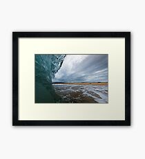 High Face Framed Print