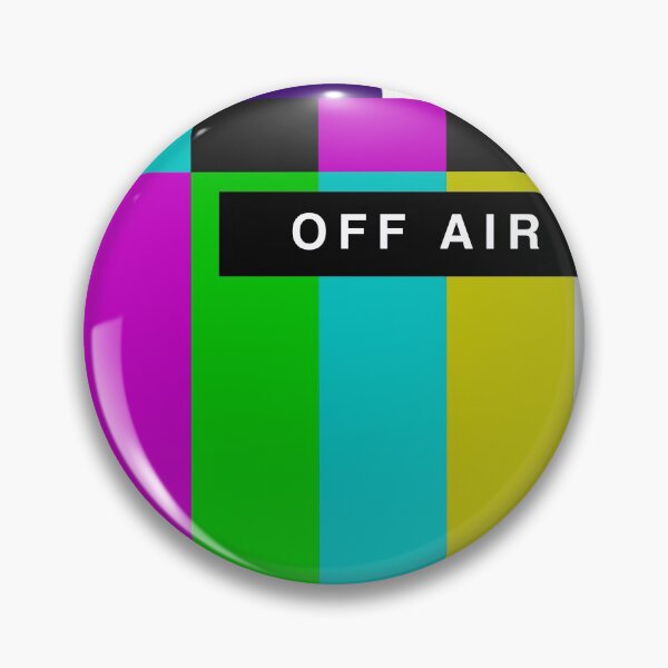 Item preview, OFF AIR TV test pattern designed and sold by bluegumtv.