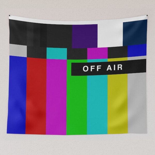 Item preview, OFF AIR TV test pattern designed and sold by bluegumtv.