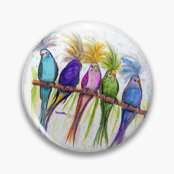 Item preview, Dueling Rainbow Hairdos designed and sold by Marcella Chapman.