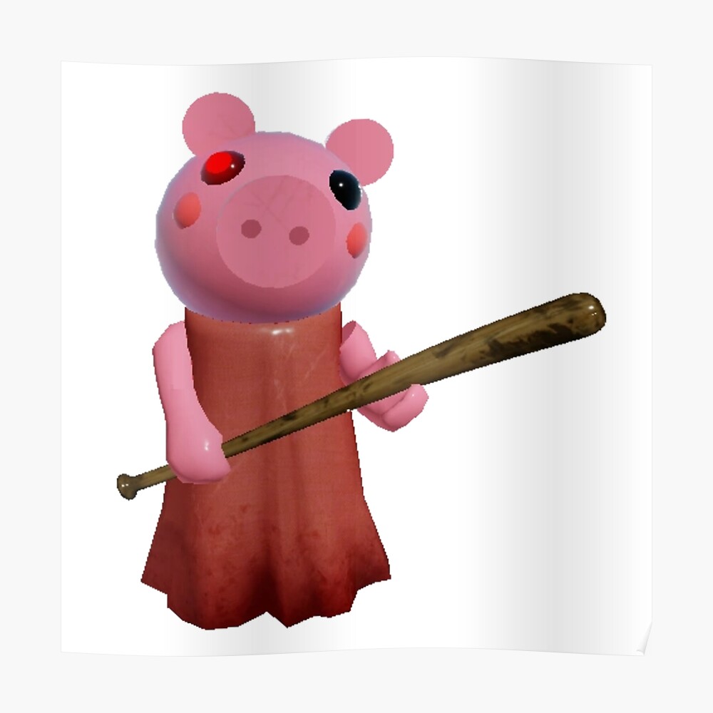 Roblox Piggy Floor Pillow By Noupui Redbubble - roblox piggy background pictures