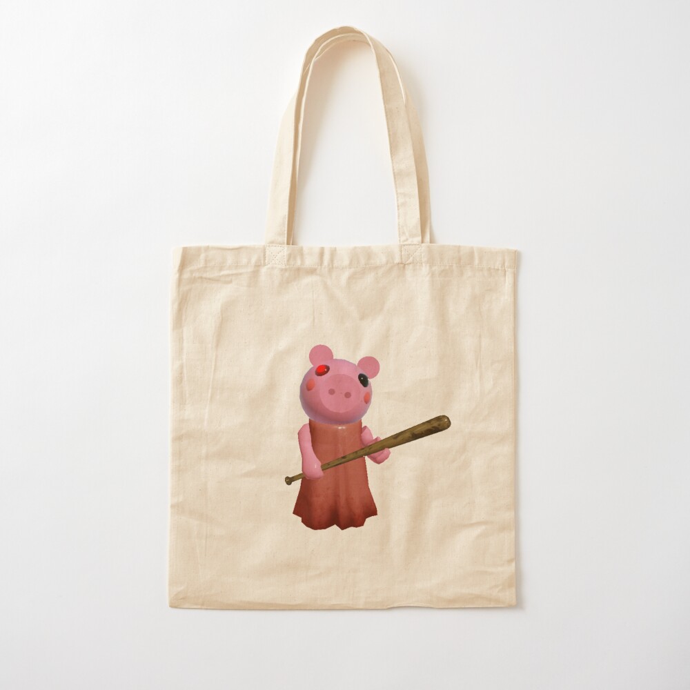 Roblox Piggy Tote Bag By Noupui Redbubble - pink bag roblox
