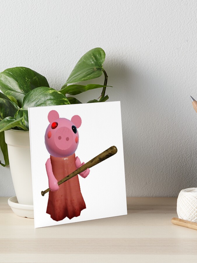 Roblox Piggy Art Board Print By Noupui Redbubble - roblox piggy pictures to print