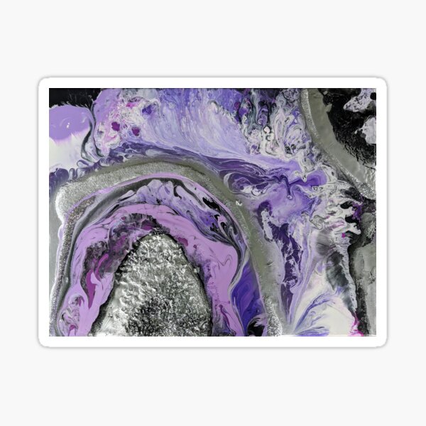Item preview, Lavender Geode designed and sold by AmberELamoreaux.