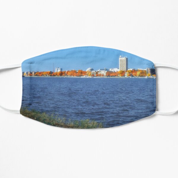 Falling Across the Charles Flat Mask