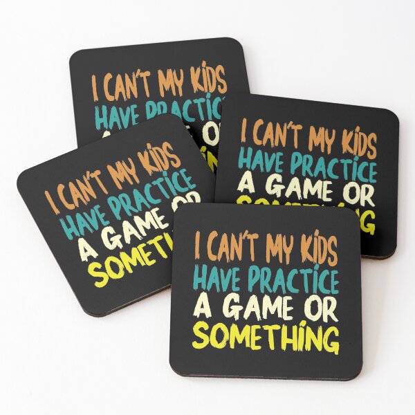 Item preview, I CAN'T MY KIDS HAVE PRACTICE A GAME OR SOMETHING  T-Shirt funny saying Humor Slim Fit T-Shirt designed and sold by sfyn-na.