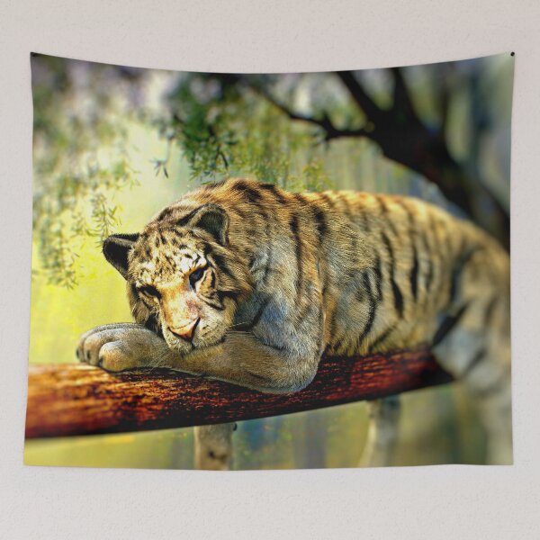 Item preview, Lazy Tiger designed and sold by Nicole Kiefer.