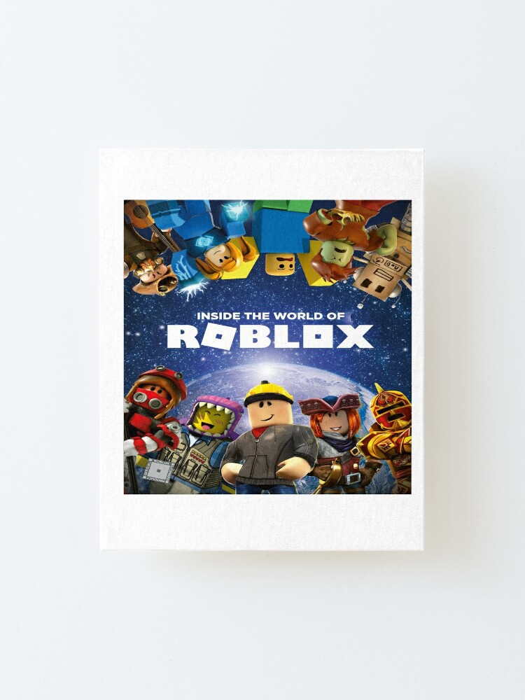 Roblox Piggy Mounted Print By Noupui Redbubble - the gnome roblox