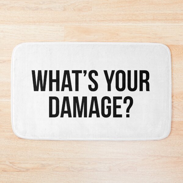 Item preview, What's Your Damage? designed and sold by kjanedesigns.