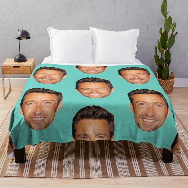Hugh Jackman Throw Blanket
