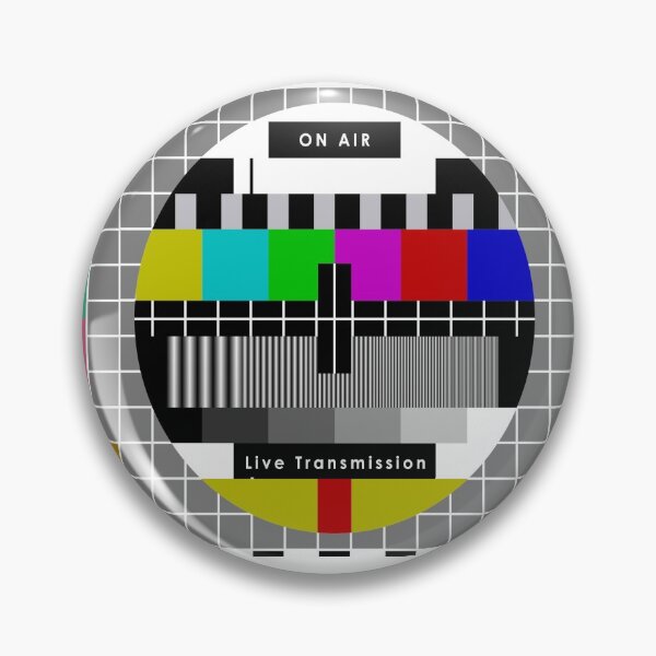 Item preview, ON AIR test card live transmission designed and sold by bluegumtv.