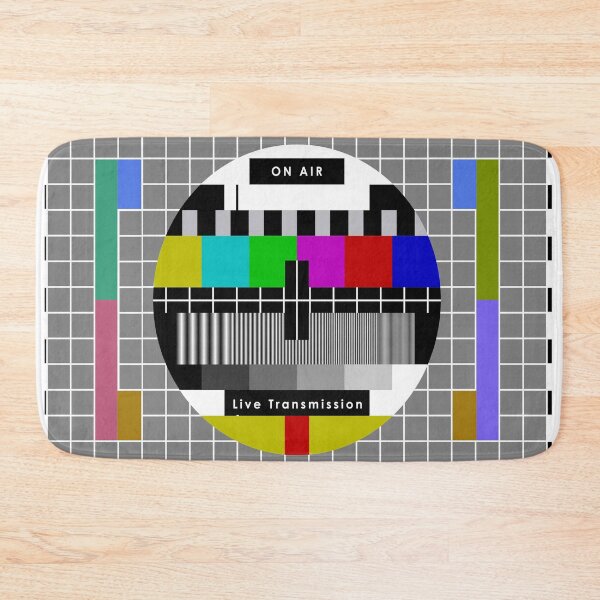 Item preview, ON AIR test card live transmission designed and sold by bluegumtv.