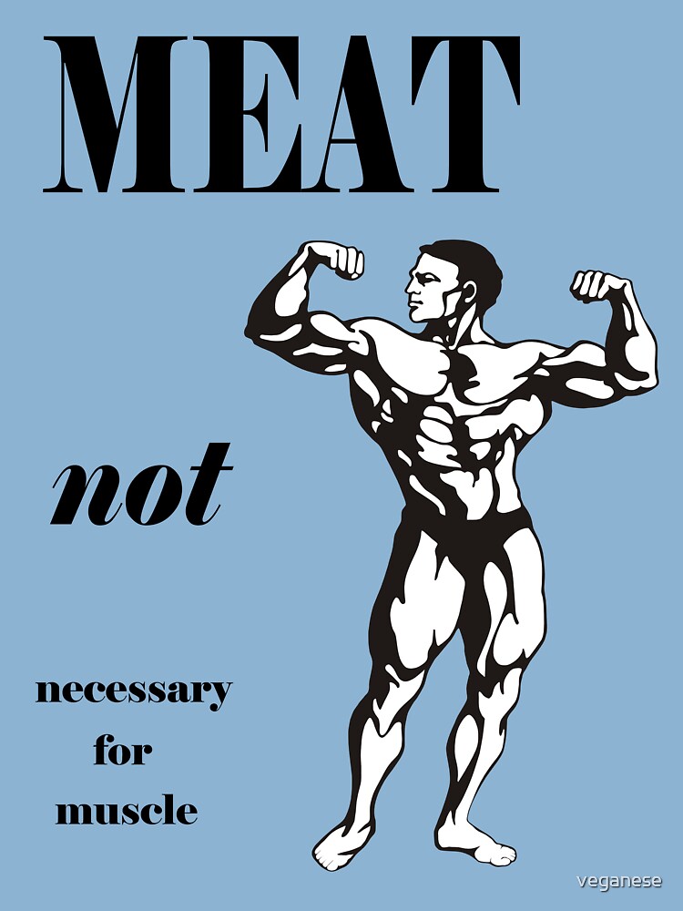 Meat Not Necessary For Muscle Kids T Shirt By Veganese Redbubble - buff roblox muscle shirt