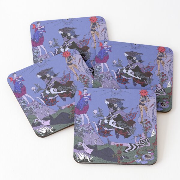 Item preview, witch folk art designed and sold by elizabethatk.