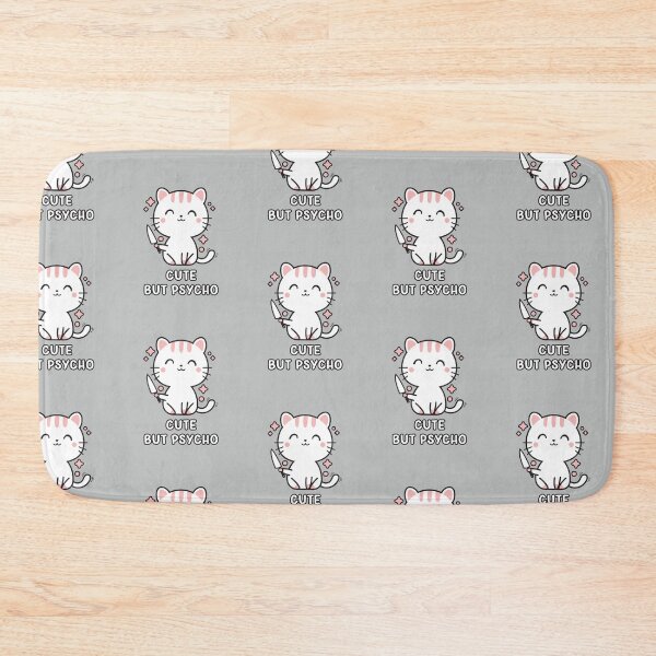 Item preview, Kawaii Cute but Psycho Cat designed and sold by Tingsy.