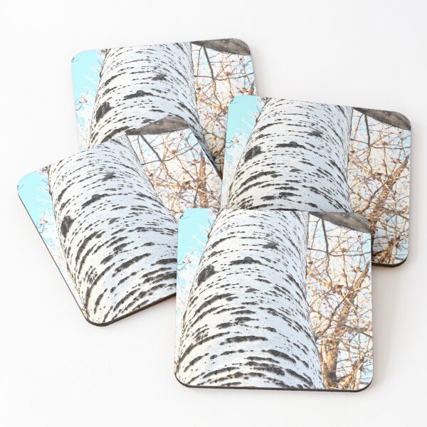Item preview, Cottonwood, white quaking aspen, zebra, tree pattern  designed and sold by Stephanie  Skeem.